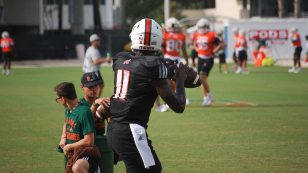 Jacurri Brown Throwing Fall Camp 2022
